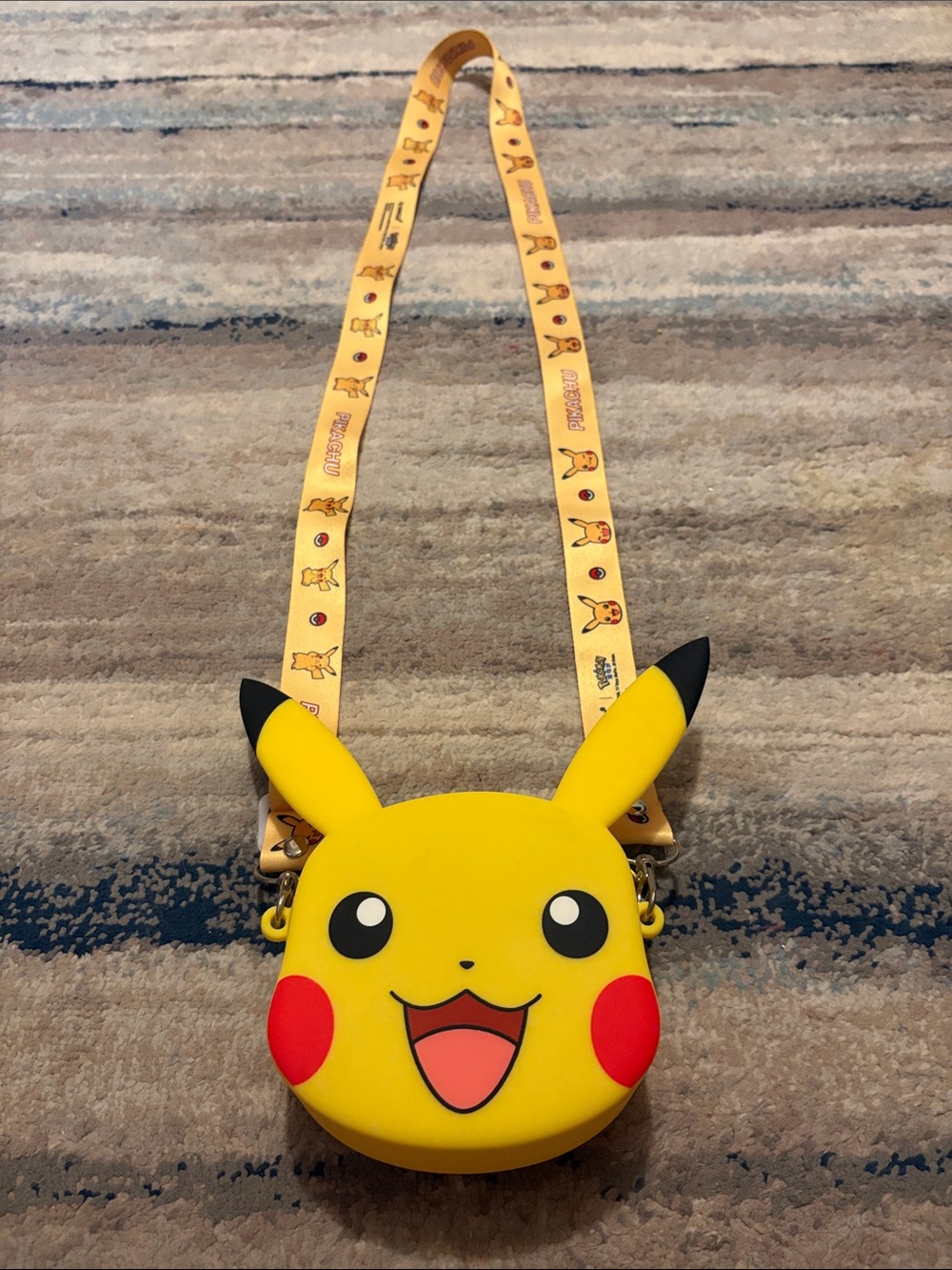 Pikachu Pokemon Q Uncle Silicone Mini Crossbody